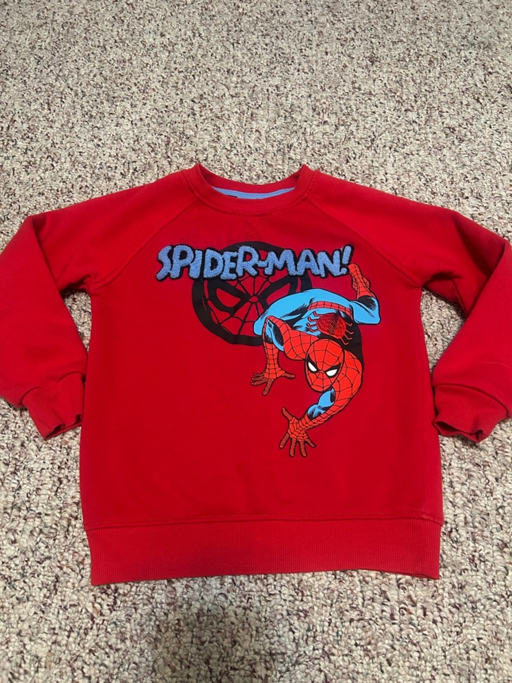 Marvel Spider-Man Red & Blue Kids Sweatshirt